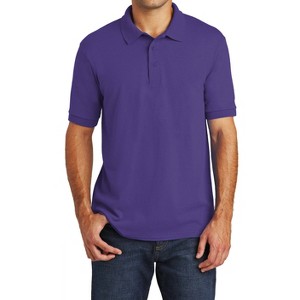Mafoose Men's Core Blend Jersey Knit Polo Shirt - 1 of 4