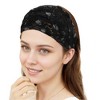 Unique Bargains Women's Floral Lace Wide Headband 1 Pc - 4 of 4
