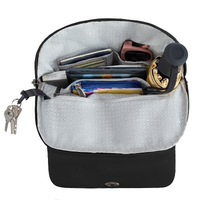 Travelon Anti-Theft Runways Compact Backpack - Black — фото 6