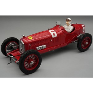 Alfa Romeo P3 Tipo B #6 Winner "Monza Grand Prix" (1932) "Mythos Series" with Figure Limited Ed 1/18 Model Car by Tecnomodel - 1 of 3