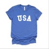 Simply Sage Market USA Bold Short Sleeve Tee - S - Royal - 3 of 4