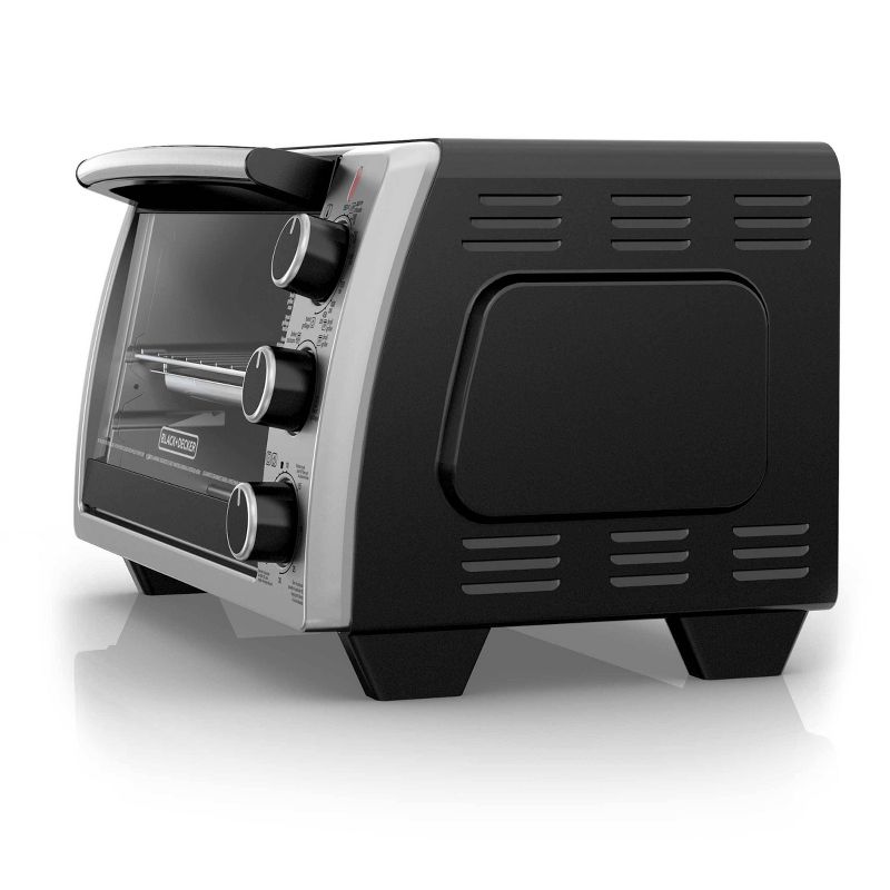 BLACK+DECKER 6 Slice Toaster Oven - Black, 5 of 7