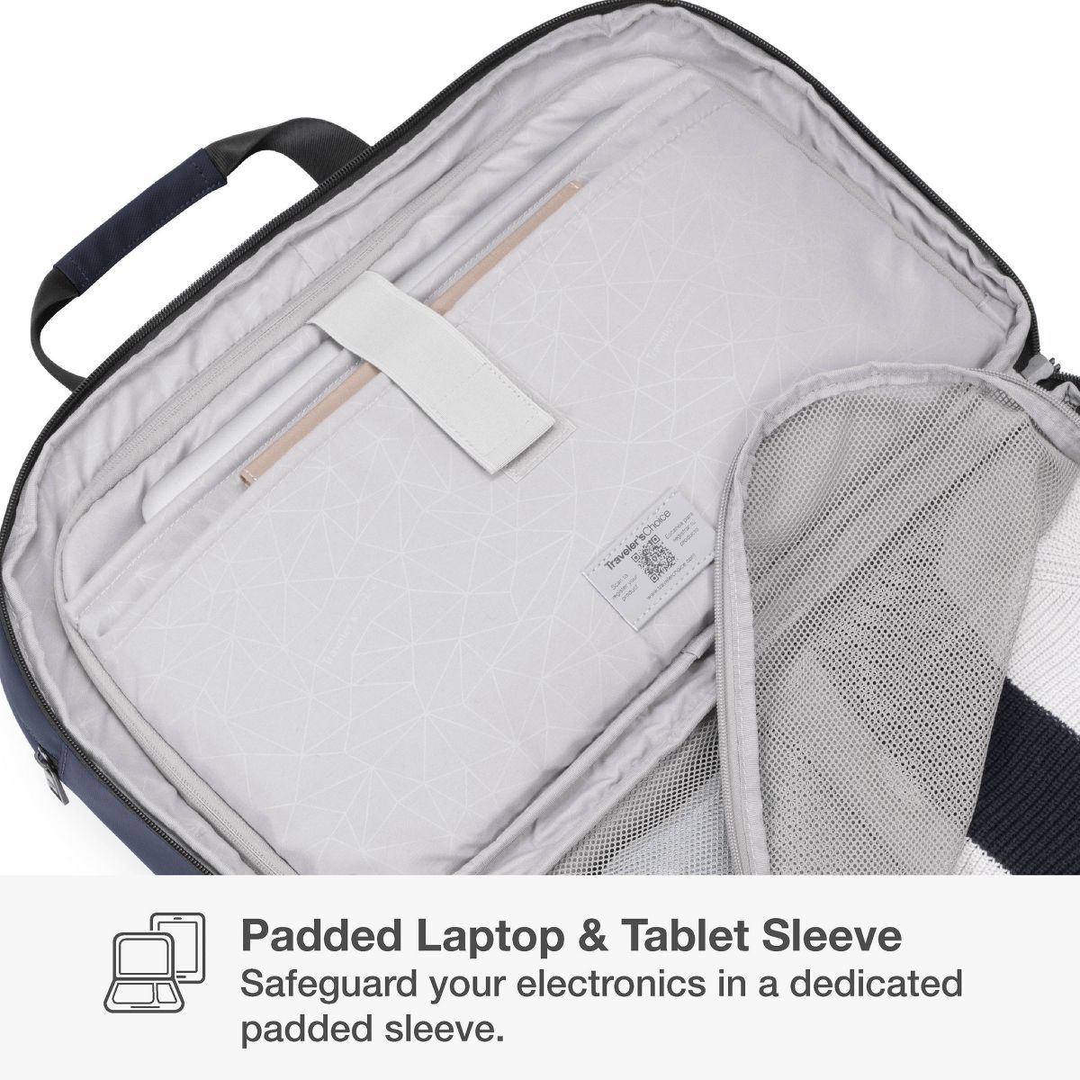 Traveler's Choice Wanderbout 27L Clamshell Weekender Travel Duffel Bag - thumbnail 2