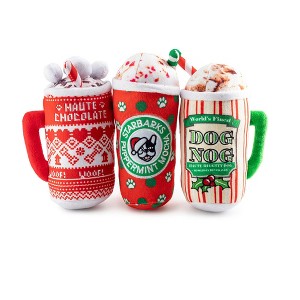 Haute Chocolate, Puppermint Mocha, & Dog Nog | Christmas Dog Toys - 1 of 4