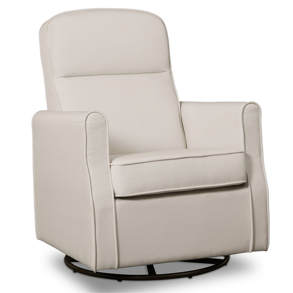 Delta Children Blair Slim Nursery Glider Swivel Rocker Chair - White -  79357960