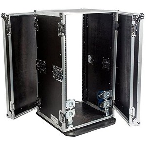 DEEJAYLED 20U AMP RACK CASE 18" DEEP WHE - 1 of 1