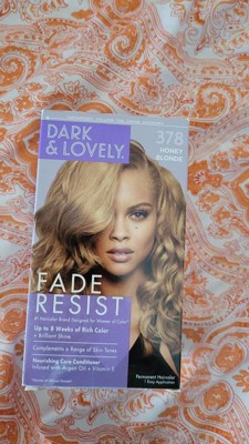 how I unleashed my #blondeambition with the Dark & Lovely fade resist