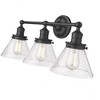 Millennium Lighting Eyden 3 - Light Vanity in  Matte Black - 3 of 4