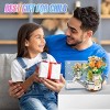 INFURNIC 3D Puzzles Flower Building Blocks Kit 973 PCS Creative DIY Artificial Flower Toy for Mother's Day Gifts, Multicolored, 3.71"*2.26"*8.58" - 3 of 4