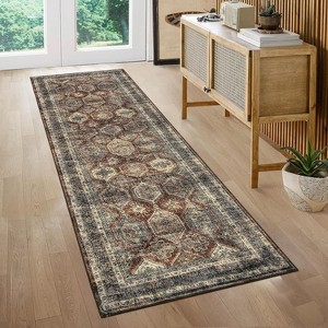 Geometry Living Room Printed Area Rug Easy - 1 of 4