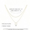 Layered Heart Necklace,Choker for Women Exquisite, High-end, Minimalist - 2 of 4