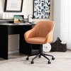 Tangkula Set of 2 Adjustable Office Chair Rolling Swivel Armchair Computer Desk Chair - 4 of 4