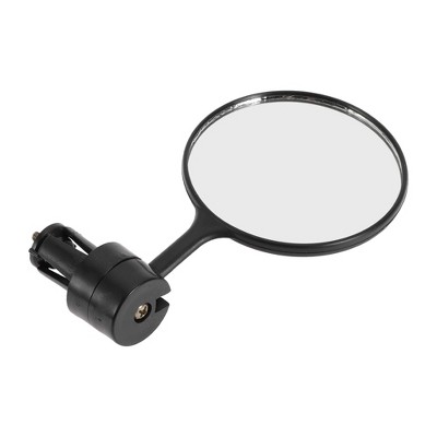 Bike Rearview Mirror 7.5cm Adjustable | Front Handlebar Bike Mirror Black for Bicycle Mountain Road Bike 1 Pcs