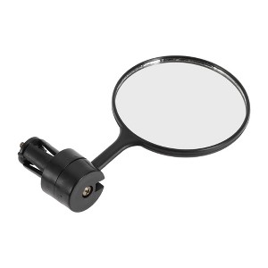 Bike Rearview Mirror 7.5cm Adjustable | Front Handlebar Bike Mirror Black for Bicycle Mountain Road Bike 1 Pcs - 1 of 4