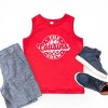The Juniper Shop The Cousins Crew Checkered Youth Tank Top - 3 of 4