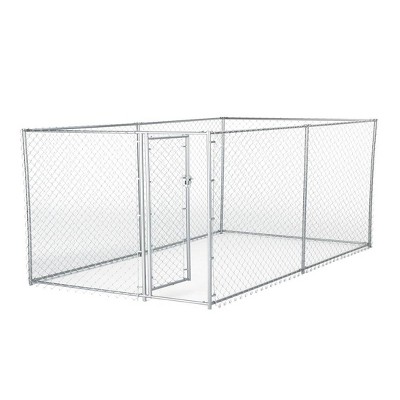 Lucky Dog 10' x 5' x 4' Heavy Duty Outdoor Chain Link Dog Kennel Enclosure