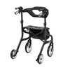Drive Medical Nitro Sprint Rollator Rolling Walker - Tall - Black - 4 of 4
