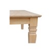 Java Square Coffee Table Wood/Tan - International Concepts - image 3 of 4