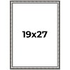 PosterPalooza | Slim Profile Silver Picture Frame - UV Acrylic, Foam Board Backing, Hanging Hardware - 2 of 4