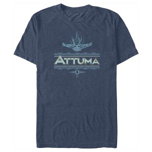 Men's Black Panther: Wakanda Forever Attuma Logo T-Shirt - 1 of 4