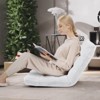 Costway Adjustable 14-Position Floor Chair Folding Lazy Gaming Sofa Chair Cushioned New Blue/Green/Light Pink/Purple/Black/Coffee/Tan/Pink/Gray - 2 of 4