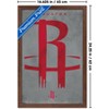 Trends International NBA Houston Rockets - Logo 25 Framed Wall Poster Prints - 3 of 4
