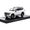 Toyota Land Cruiser 300 White with Graphics 1/64 Diecast Model Car by GCD - 3 of 3