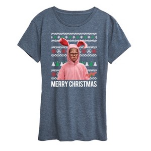 Women's - A Christmas Story - Merry Christmas Short Sleeve Graphic T-Shirt - 1 of 4