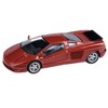 1991 Cizeta V16T Rosso Diablo Red Metallic 1/64 Diecast Model Car by Paragon Models - 2 of 3
