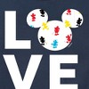 Boys' - Disney - Mickey Love Fill Graphic Long Sleeve Fleece Sweatshirt - 2 of 4