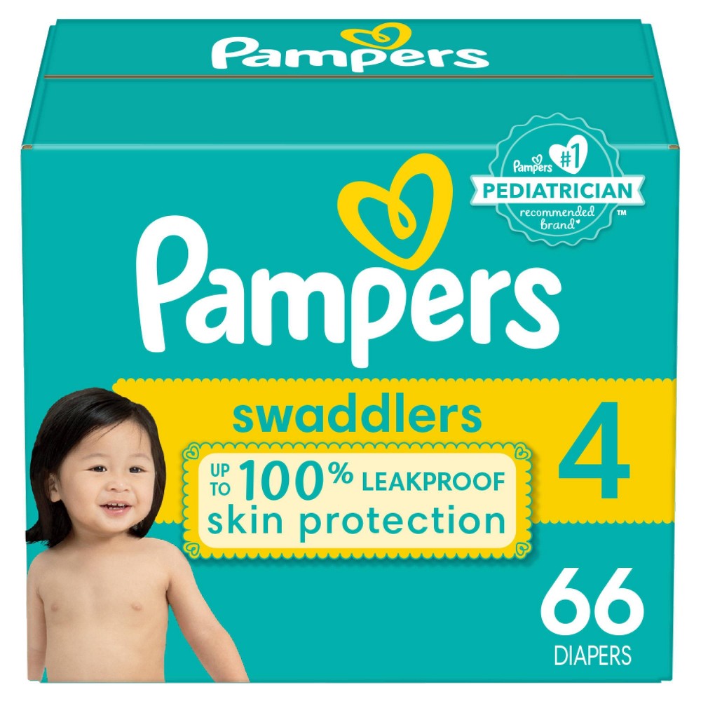 UPC 037000863618 product image for Pampers Swaddlers Active Baby Diapers Super Pack - Size 4 - 66ct | upcitemdb.com