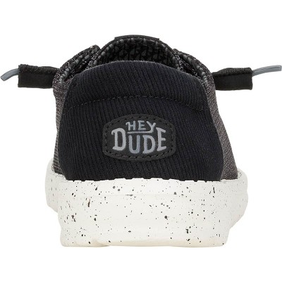Обувь HEYDUDE Women Wendy Stretch Sox Wide , Black/White, 12 — фото 6