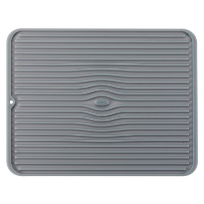 OXO Silicone Dish Drying Mat - Gray (Large)