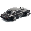 Skyline GT-R V8 Drift "Hakosuka" RHD (Right Hand Drive) "Coke Zero" Dark Chrome and Black 1/64 Diecast Model Car by Pop Race - 4 of 4