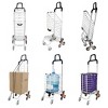 Unique Bargains Lightweight Stair Climber Foldable Transport Up to 110 Pounds Utility Storage Carts - 4 of 4