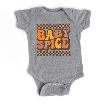 The Juniper Shop Baby Spice Checkered Baby Girl Bodysuit