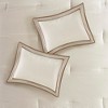 Sapphtopaz 7 Pcs Transitional Colorblock Comforter Set Bedding Set Neutral Color Palette Fabric Quilt Set, Machine Washable - 2 of 4