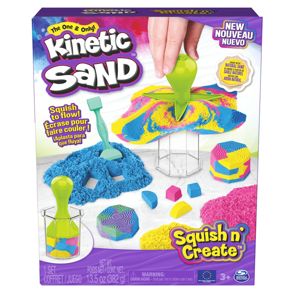 Kinetic Sand Squish N&#39; Create