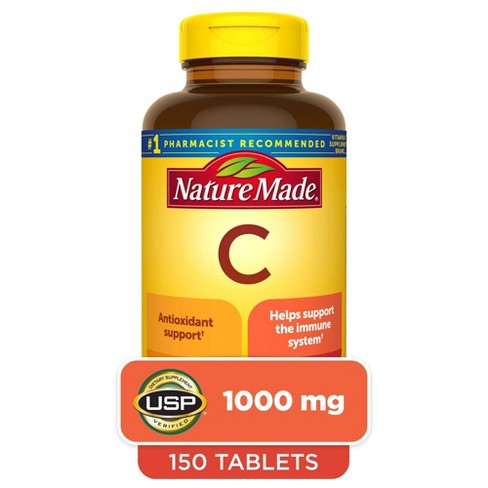Nature Made Vitamin C 1000 Mg Tablets 150ct Target