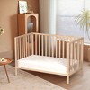 GDFStudio Garcia Modern 53.5" Pine Wood 3-in-1 Convertible Crib, Natural - 4 of 4