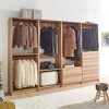 HomeStock Prosper  Freestanding Walk in Wood Closet System - 2 of 4