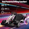 Ride On Go Kart for Kids, 24V 7Ah Battery Two 200W Motors, 8MPH Fast Drifting Circling Car, Adjustable Seat Electric Ride Toy, for Kids 6+ - 4 of 4