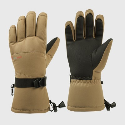 Alpine Swiss Mens Waterproof Gauntlet Snow Ski Gloves Winter Sport Snowboarding Windproof Warm 3M Thinsulate