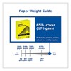 PrintWorks Professional Color Cardstock, 65 lb Cover Weight, 8.5 x 11, Lemon Yellow, 250/Ream - 4 of 4