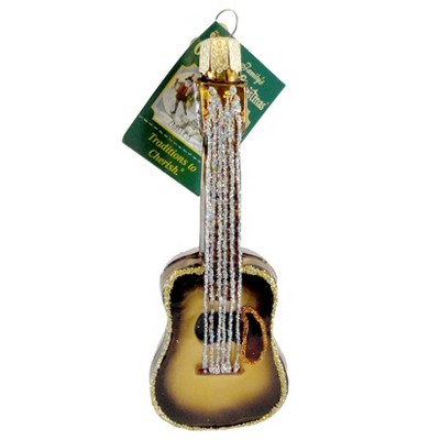 Old World Christmas 4.75 In Guitar Ornament Instrument Country Tree Ornaments
