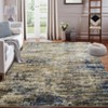 Modern Abstract Washable Area Rugs, Non Slip Contemporary Printed Accent Rug, Ultra-Soft Low Pile Indoor Carpet for Living Room Bedroom Office - 3 of 4