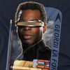 Women's Star Trek Geordi Laforge Loose T-Shirt Navy - 2 of 4