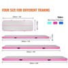 VEVOR Gymnastics Air Mat, 4 inch Thickness Inflatable Gymnastics Tumbling Mat, Tumble Track with Electric Pump, Training Mats, 16 ft, Pink - 3 of 4