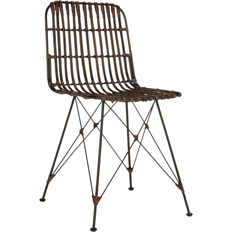 Minerva Wicker Dining Chair (Set of 2)  - Safavieh, 5 of 11