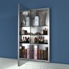 Boost-M1 Aluminum Medicine Cabinet 12x30 Inches Mirror Rust Resistant Recessed, 12"W x 30"H - image 2 of 3